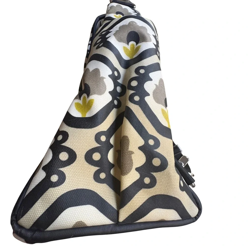 $198 PETUNIA PICKLE BOTTOM Boxy Backpack‎ Diaper Bag Floral Designer Mom Purse